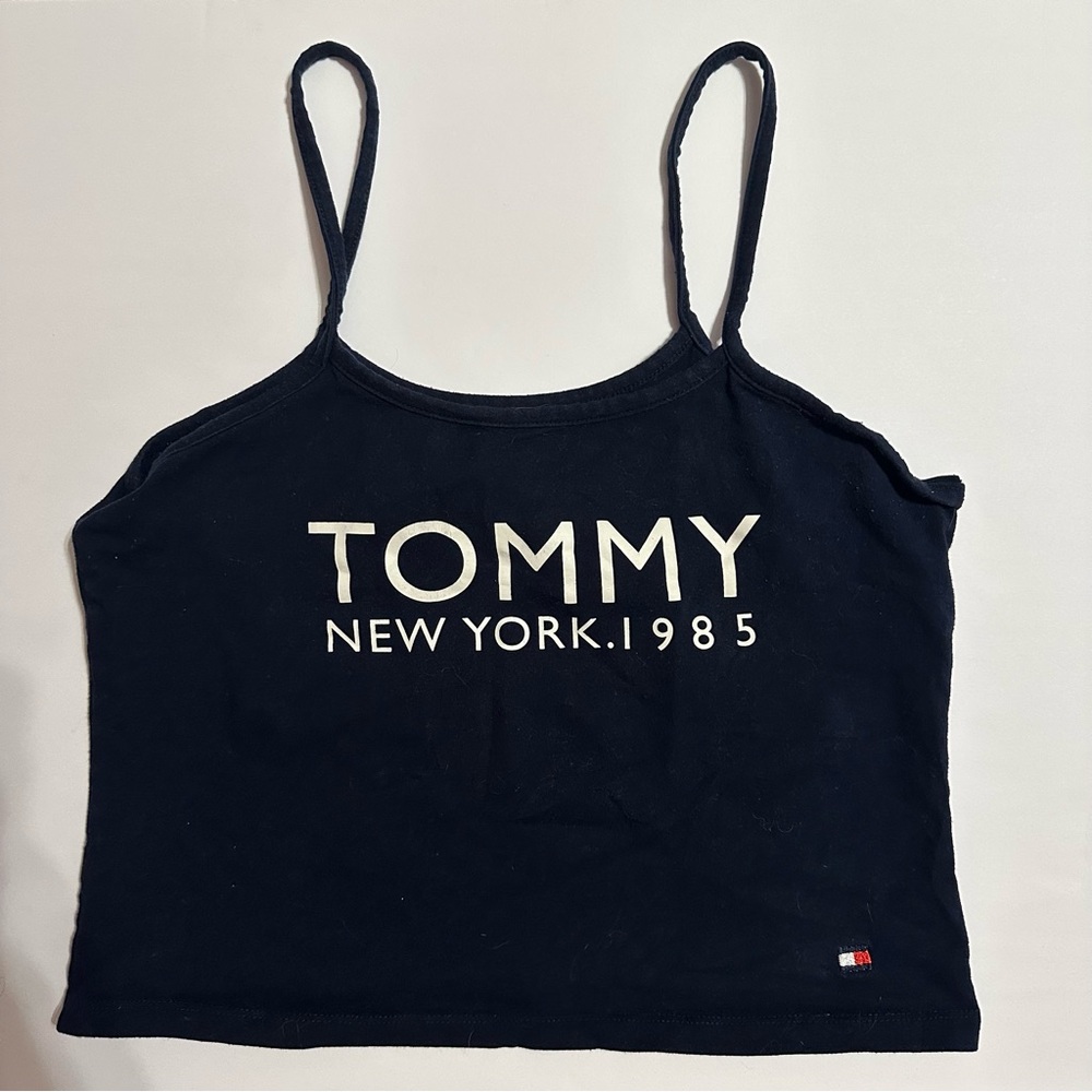Tommy Hilfiger Navy Blue Camisole Adjustable Strap Women's Size M